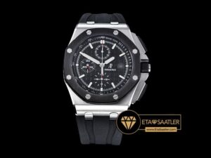 AP0375D - AP Royal Oak Chrono SSRU Black JHF A3126 Secs@9 - 14.jpg